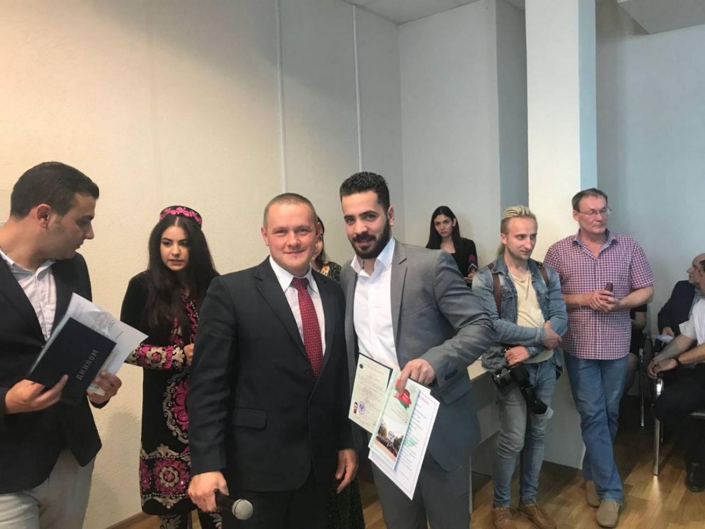 Дипломы иностранных выпускников приборостроительного факультета